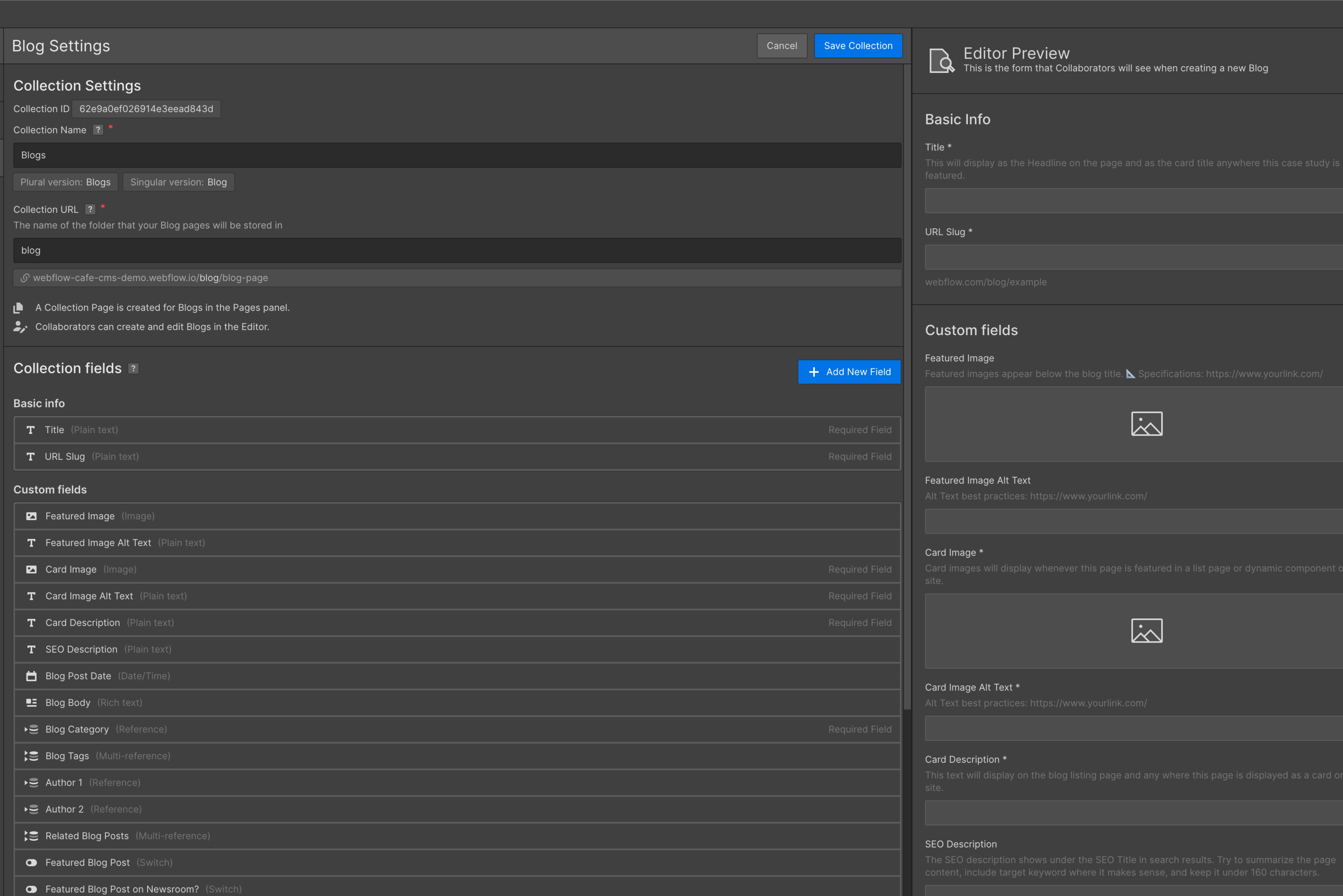 site profile thumbnail