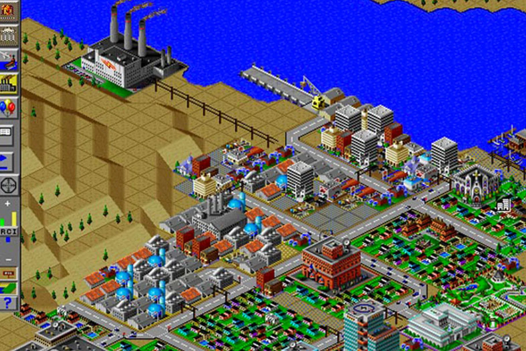 Sim City 2000.