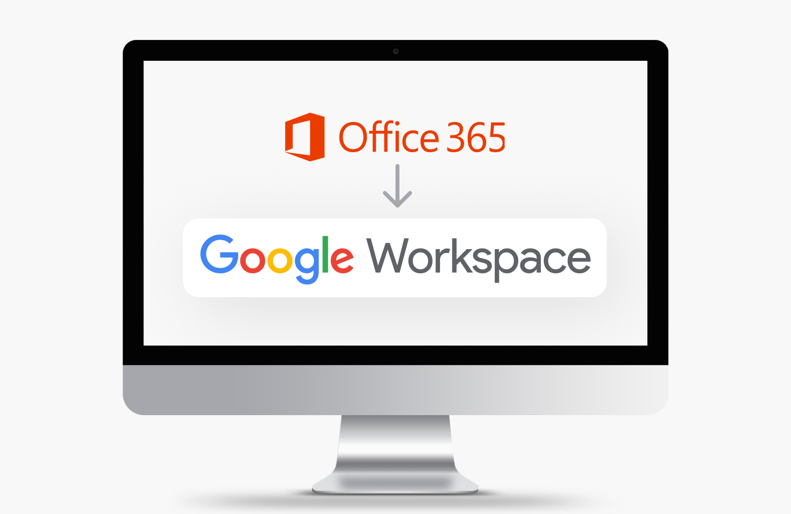 Ordinateur migrant de Office 365 vers GoogleWorkspace