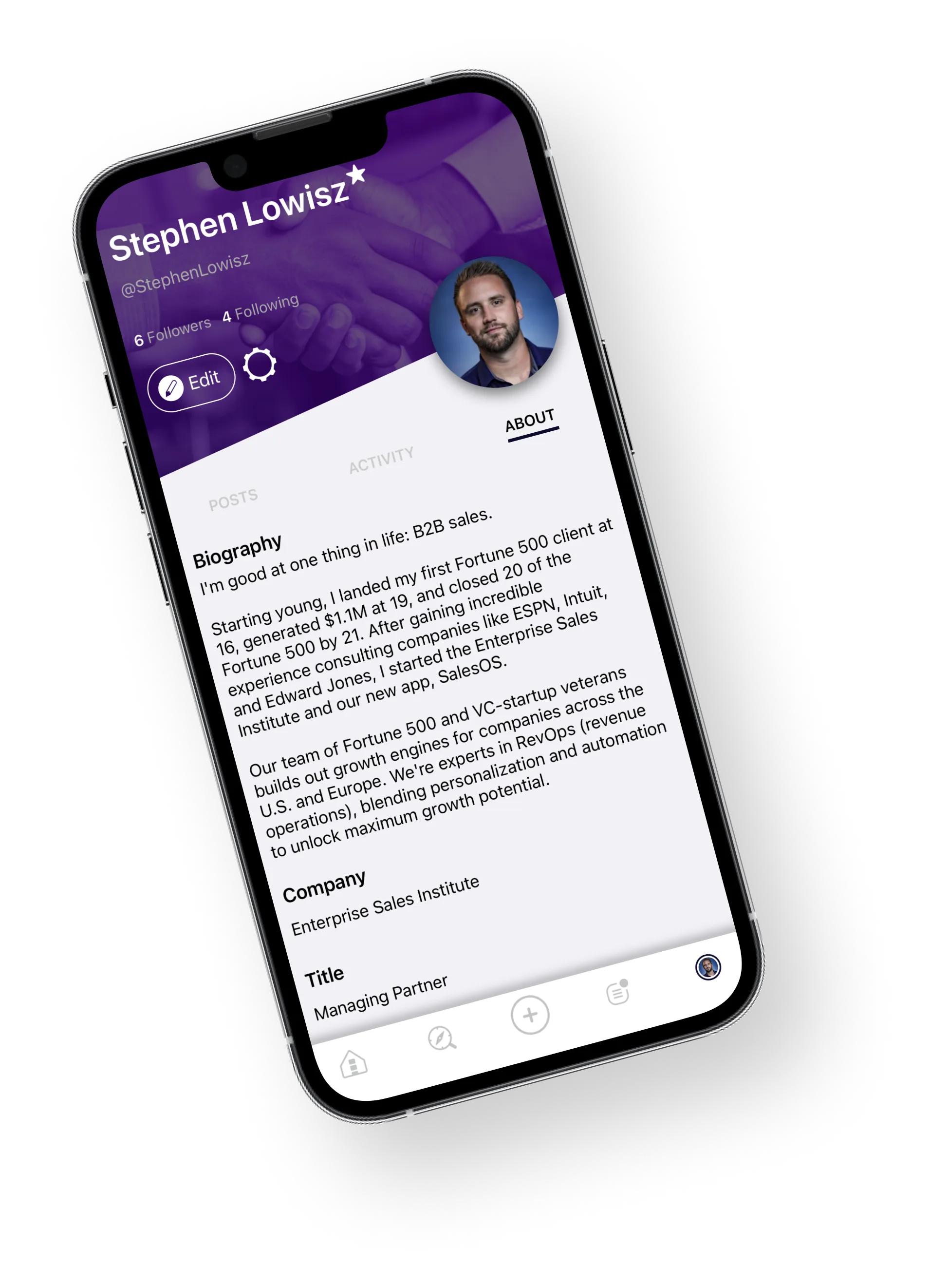phone sales os - enterprise sales institute