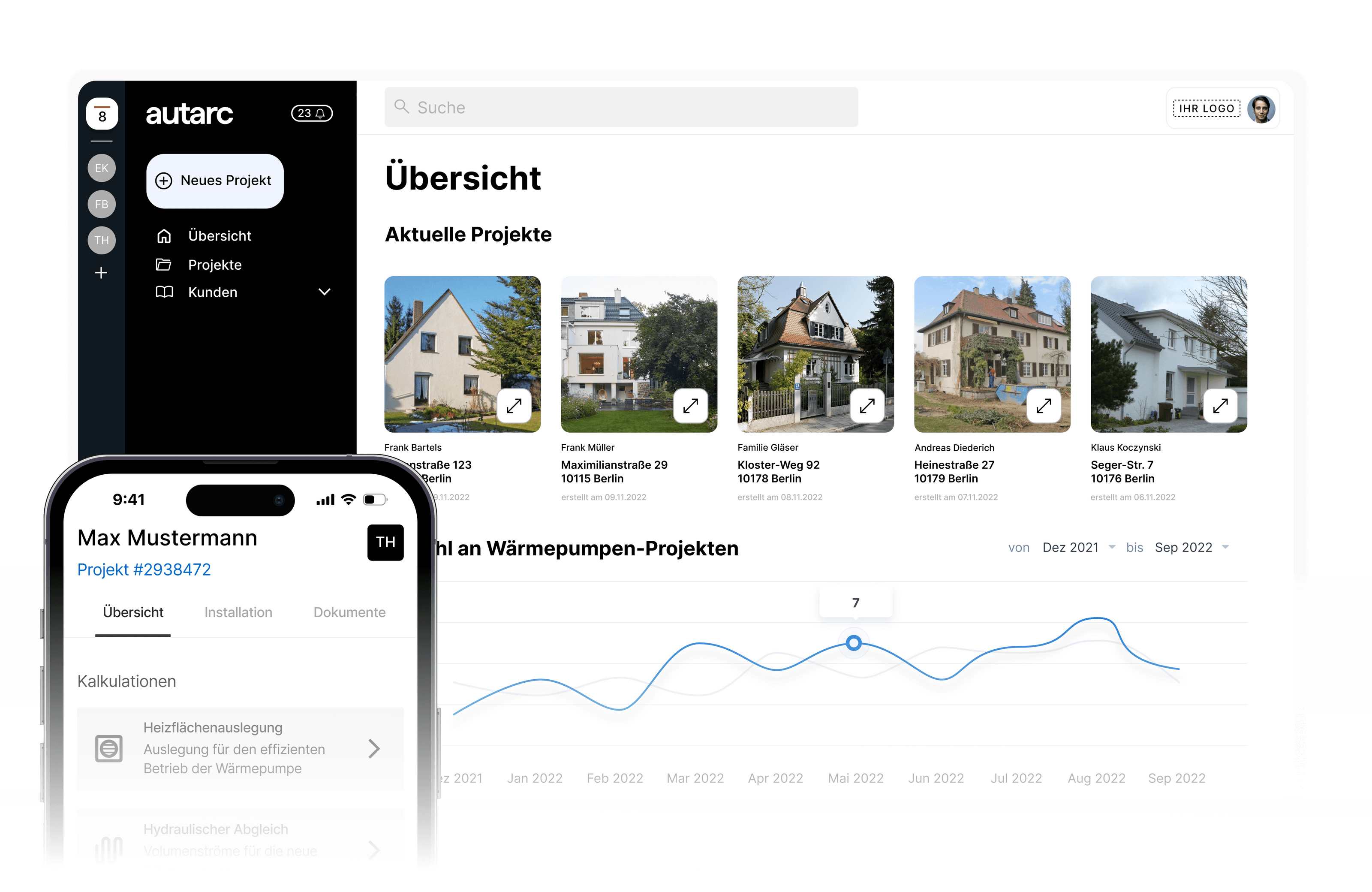 autarc – Die Wärmepumpen-Software