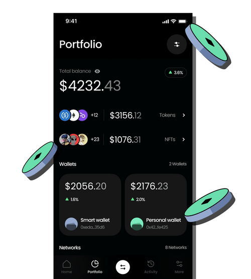 Obvious Best wallet for Arbitrum, Polygon, Ethereum Multichain