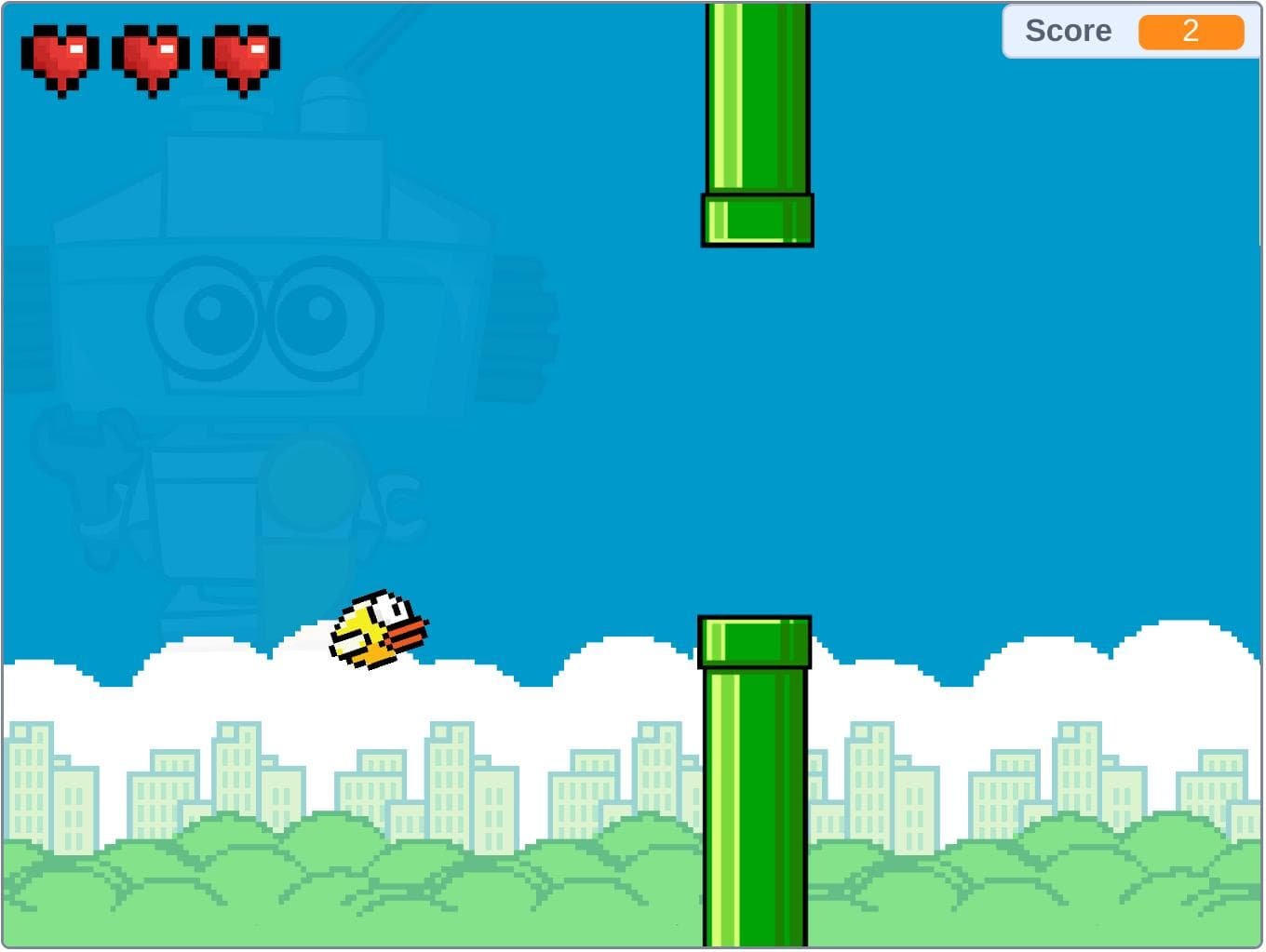 Flappy Bird - AI (3071) - Bricks Academy