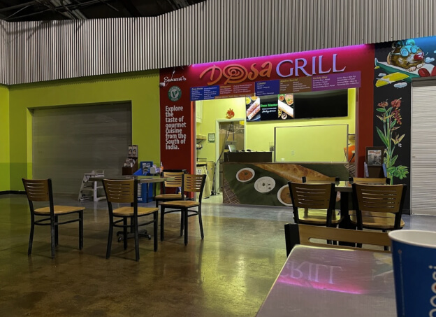 Indoor foodcourt