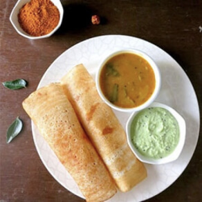 South Indian dish Dosa 