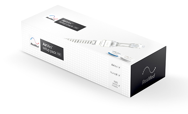 travel CPAP nasal mask and Humidifier
