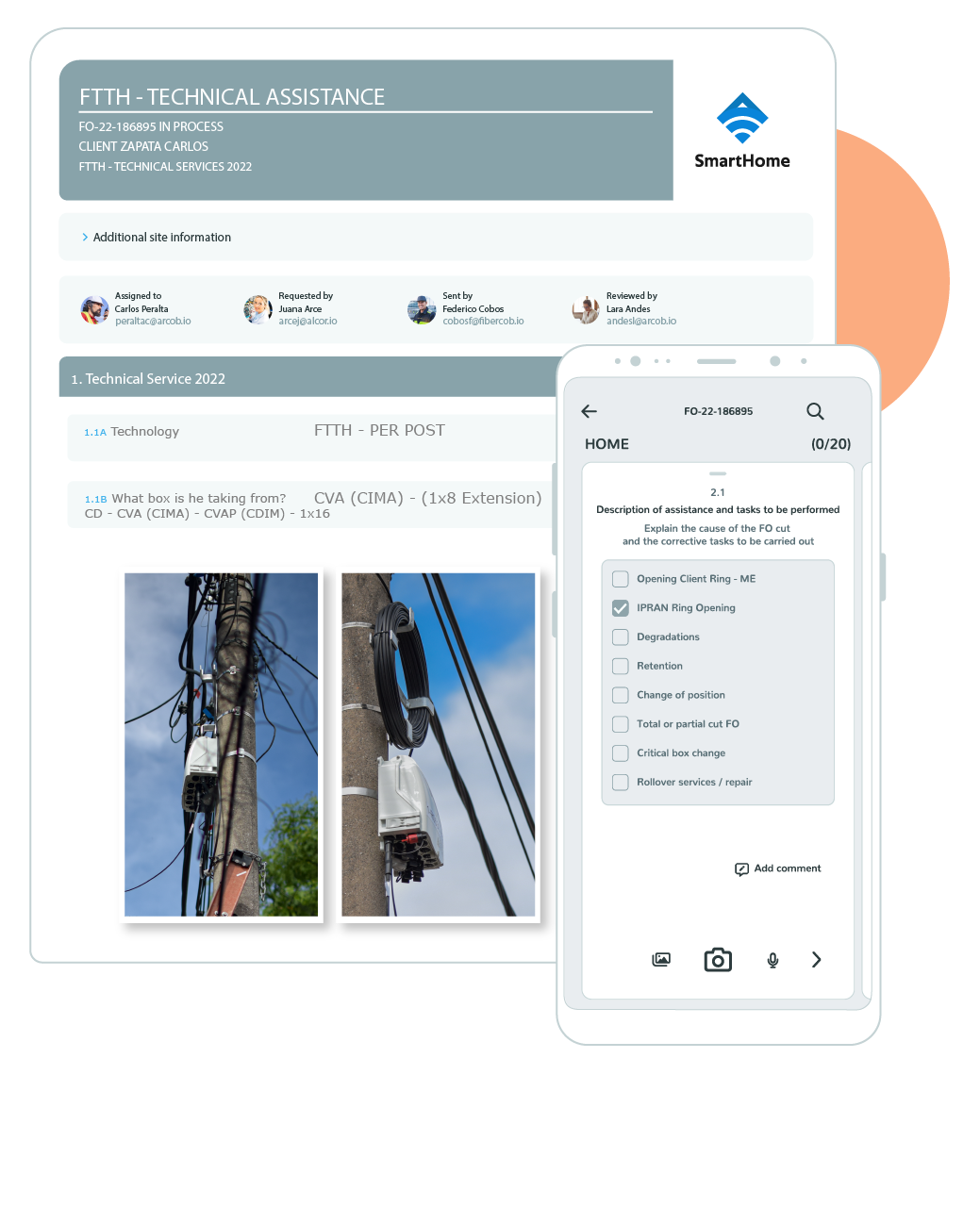 Deploy and Maintain your FTTH Network with Efficiency and Collaboration