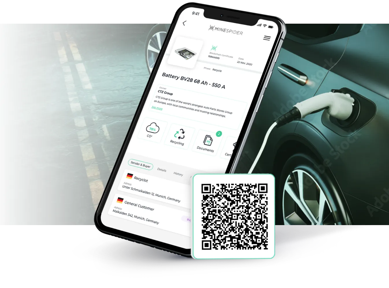 Battery passport product demo