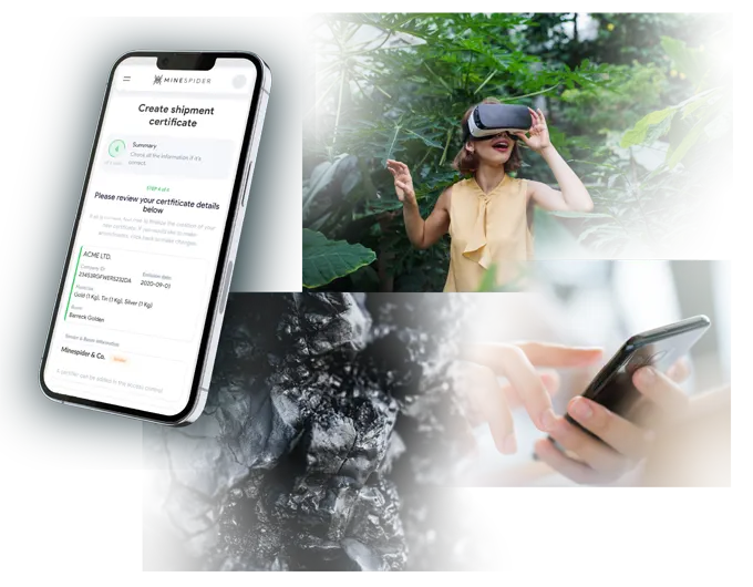 A blockchain-secured digital ID of your materials that easily communicates key data along the supply chain.
