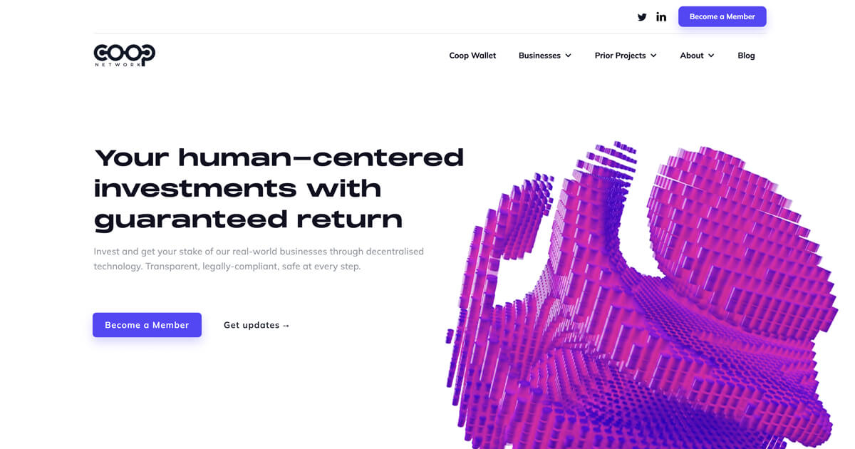 Your humancentered investments The Coop Network