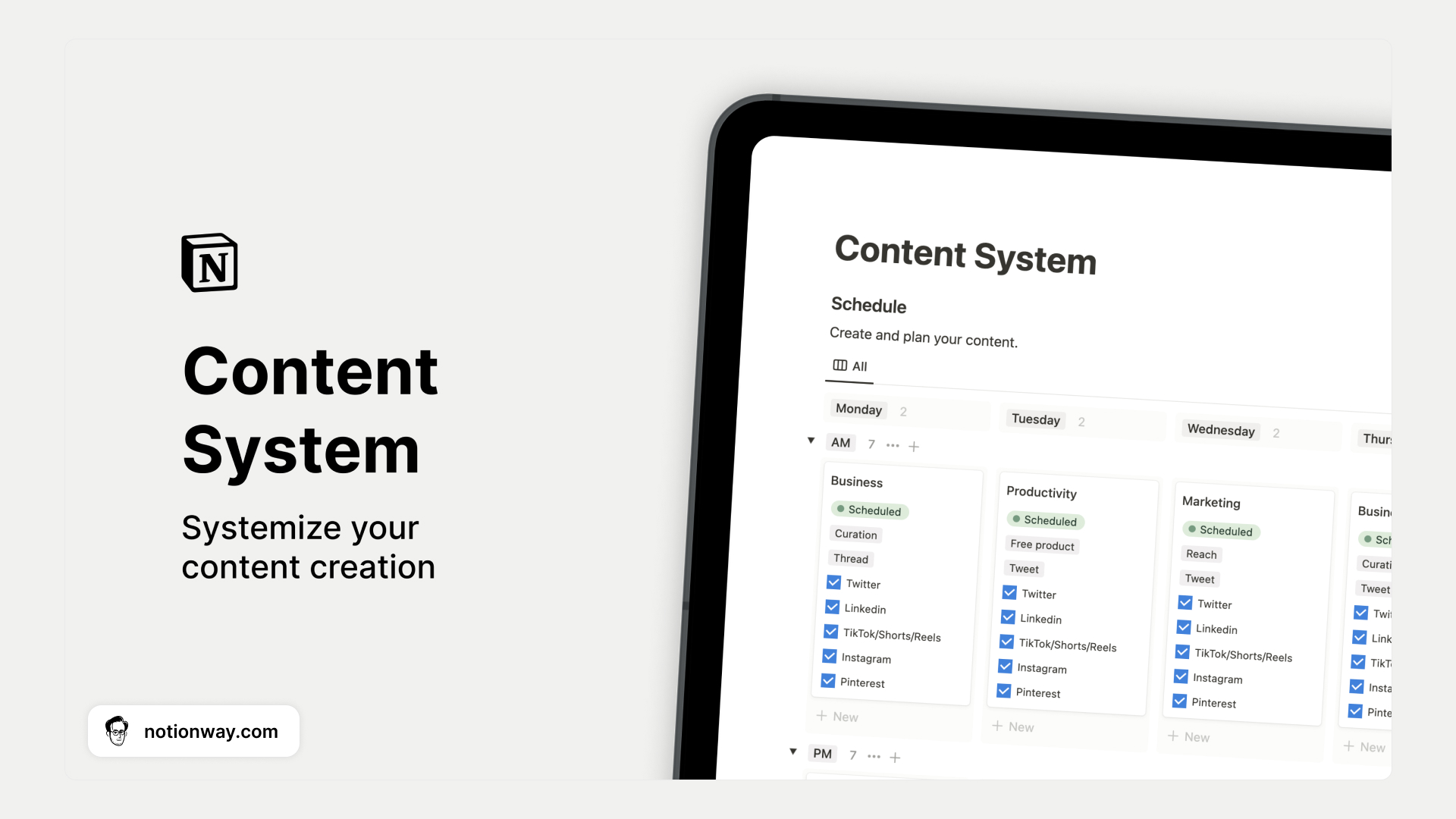 Notion Content System
