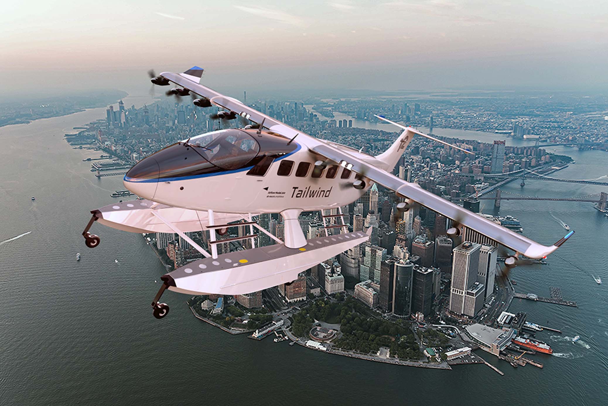 Airflow Tailwind Air Partner On Worlds First Amphibious Seaplane