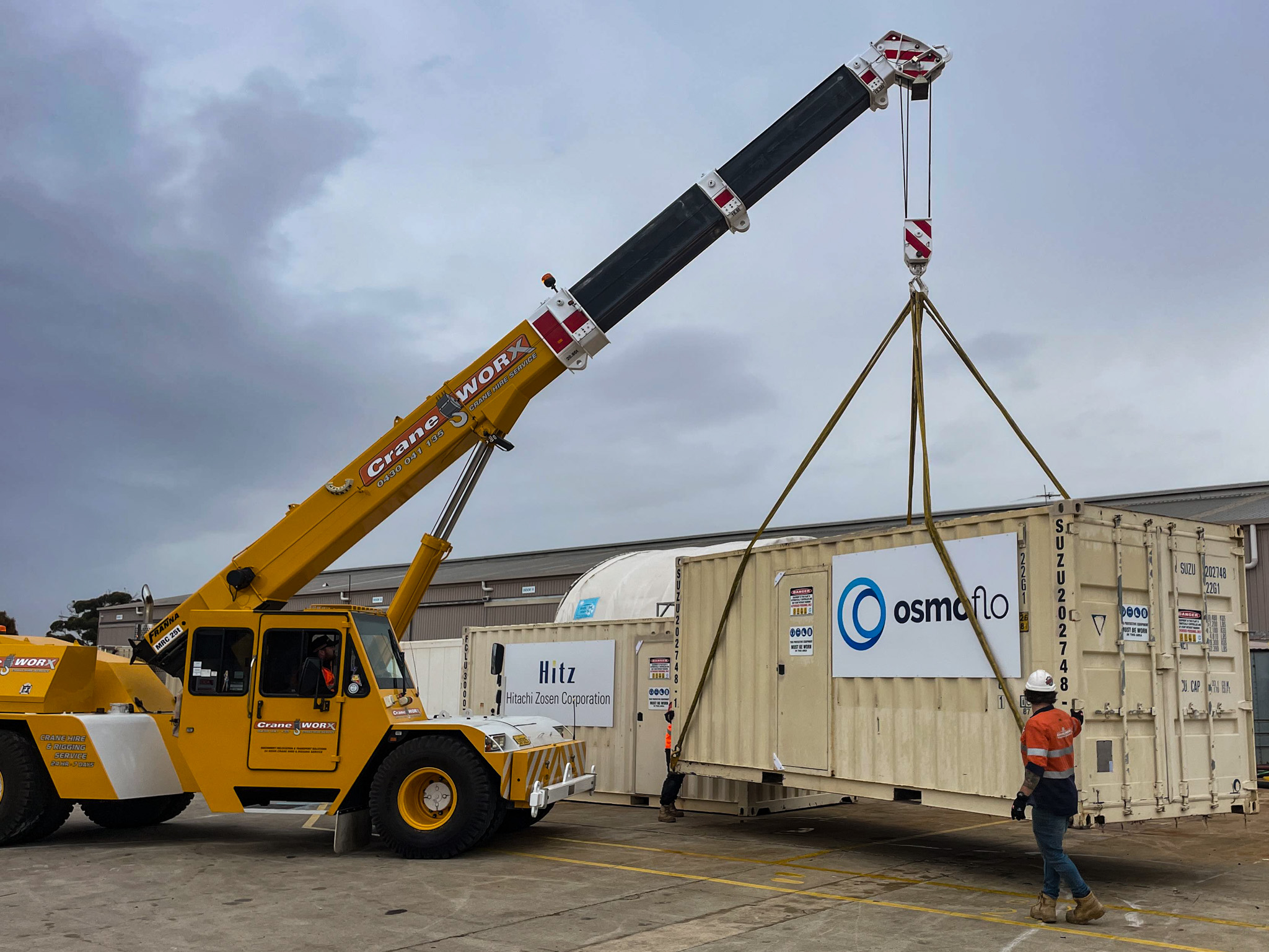 Osmoflo News Osmoflo finalises preparation for Turkey Earthquake