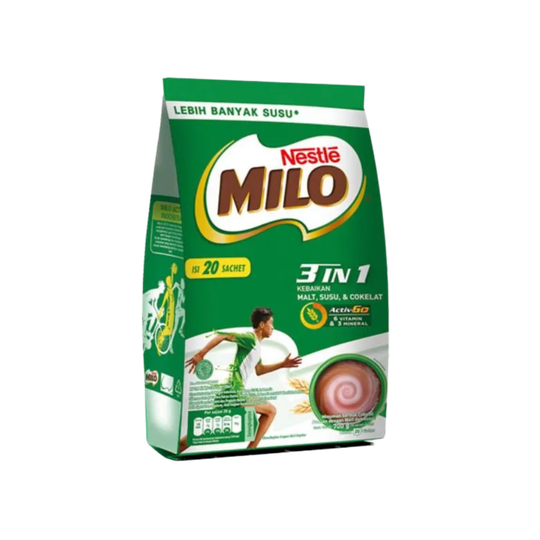 Jual Milo Healthy Drink 3 In 1 ActigenE 20 x 35 gr / pack Murah Bananas
