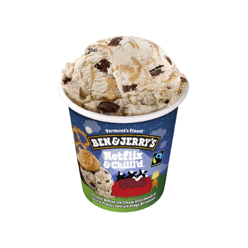 Jual Ben & Jerry's Netflix & Chill'd Pint 473 ml / pcs Murah Bananas