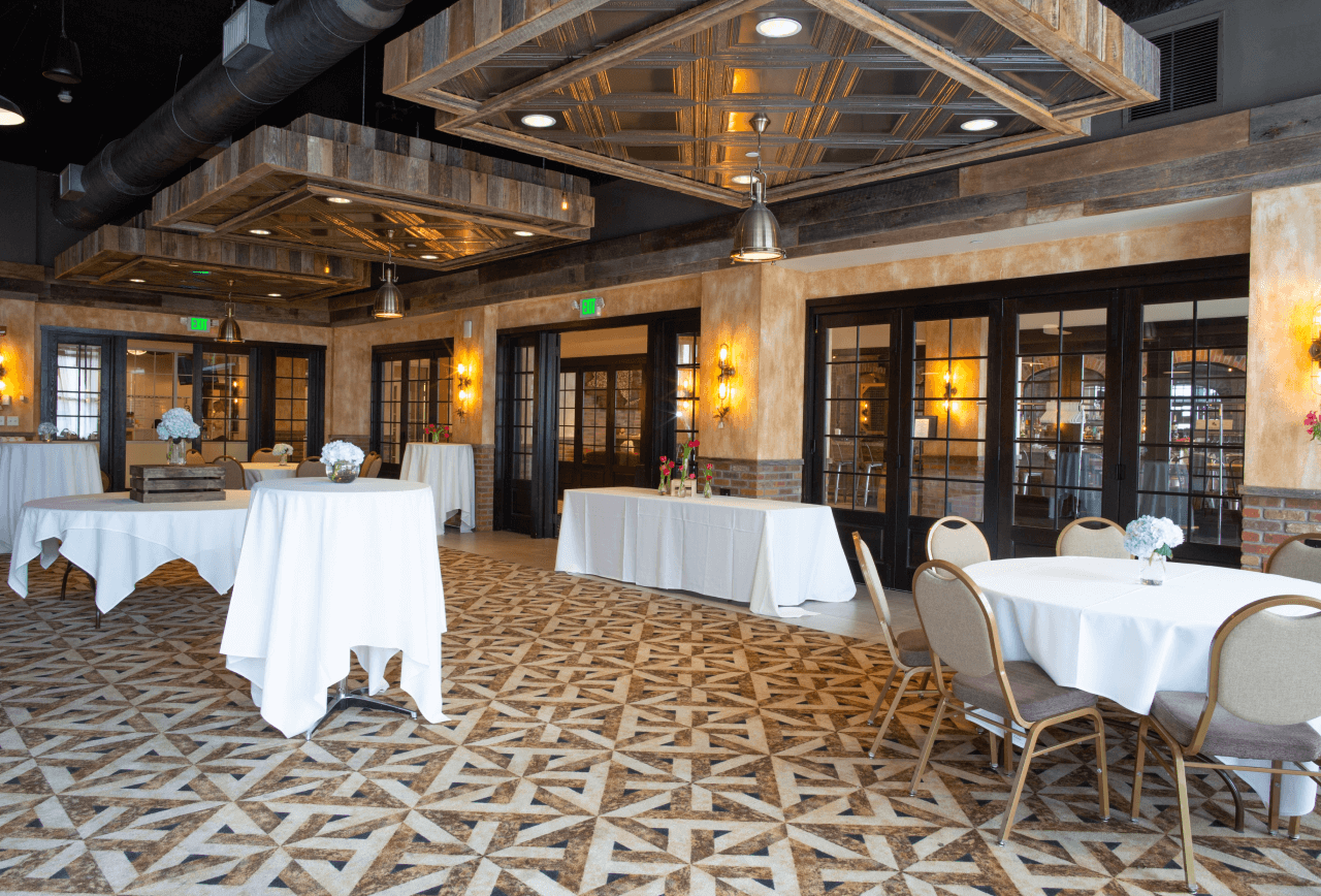 Coltivare restaurant event ballroom by Rocco Design + Build