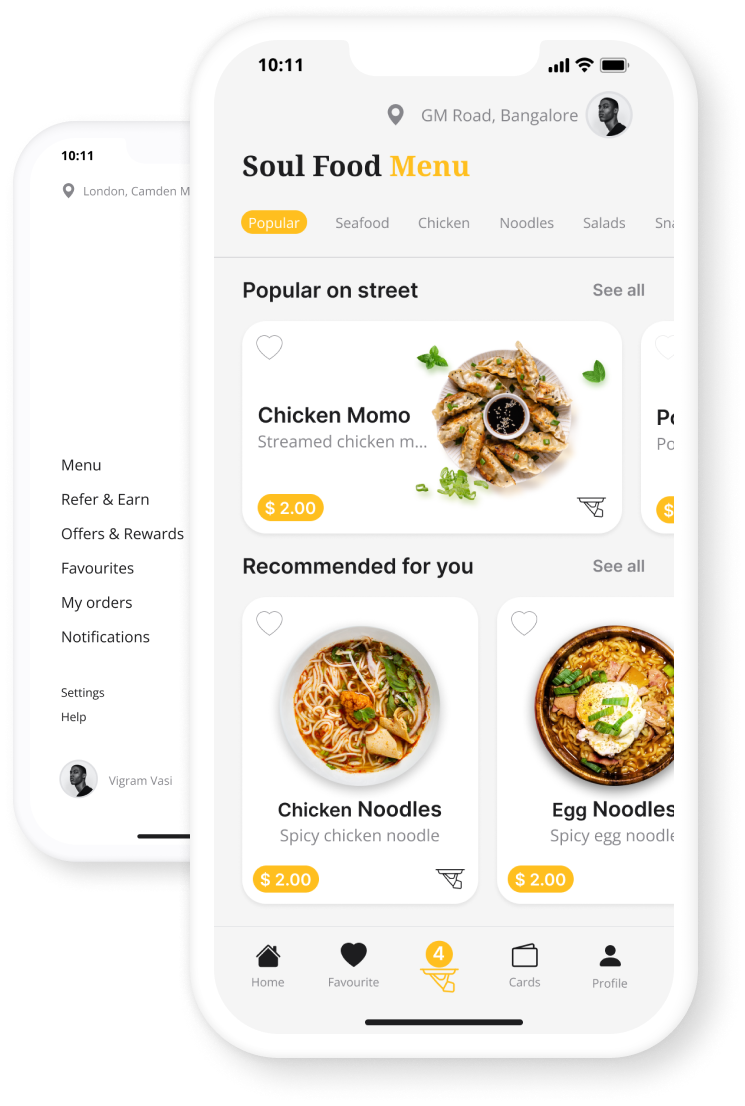 App mockup hero image