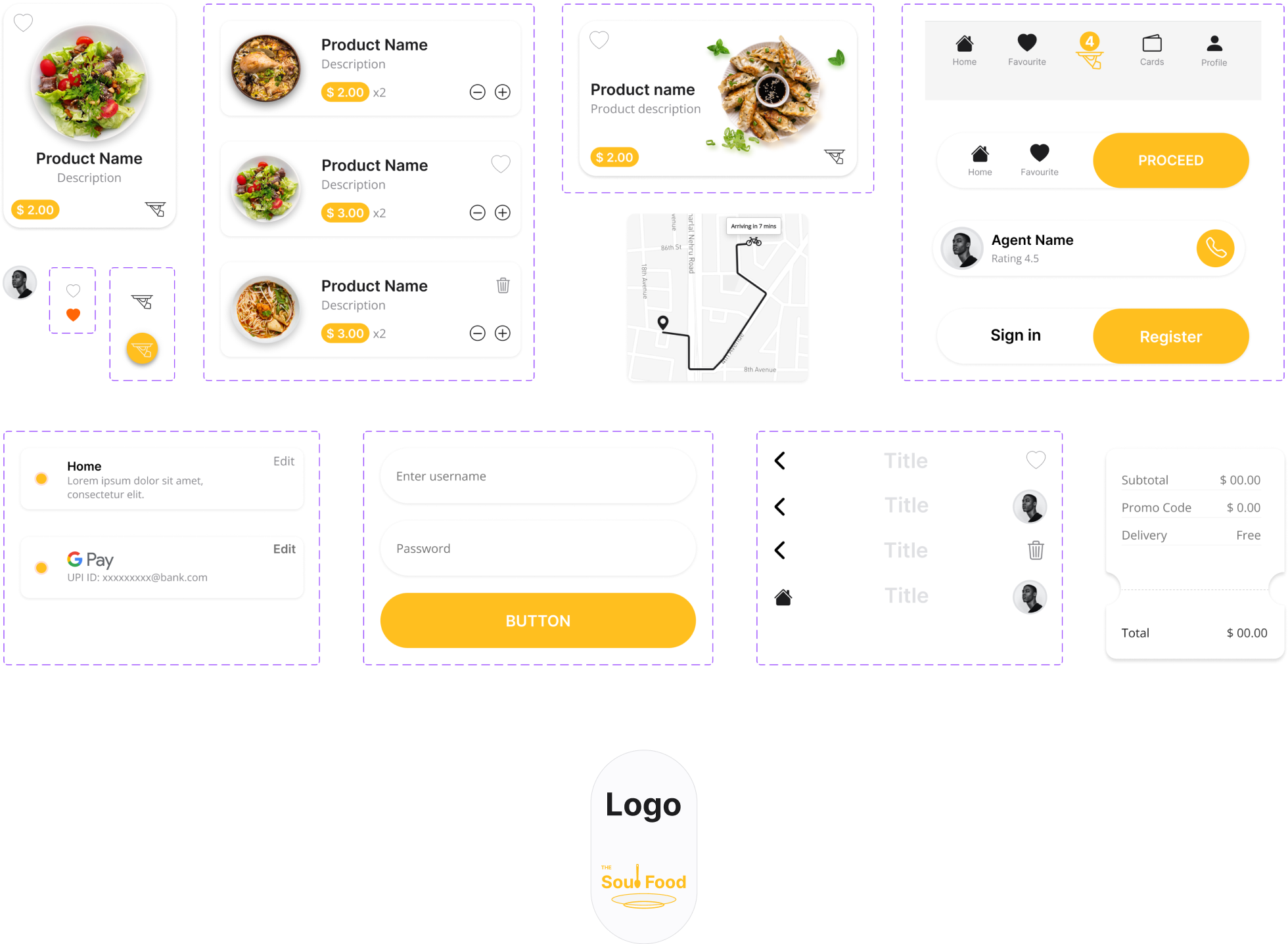 Design components collection