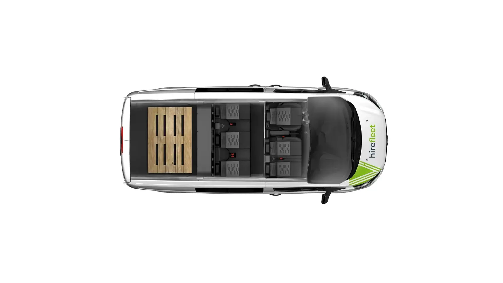 6 Seater Double Crew Cab Van Hire hirefleet