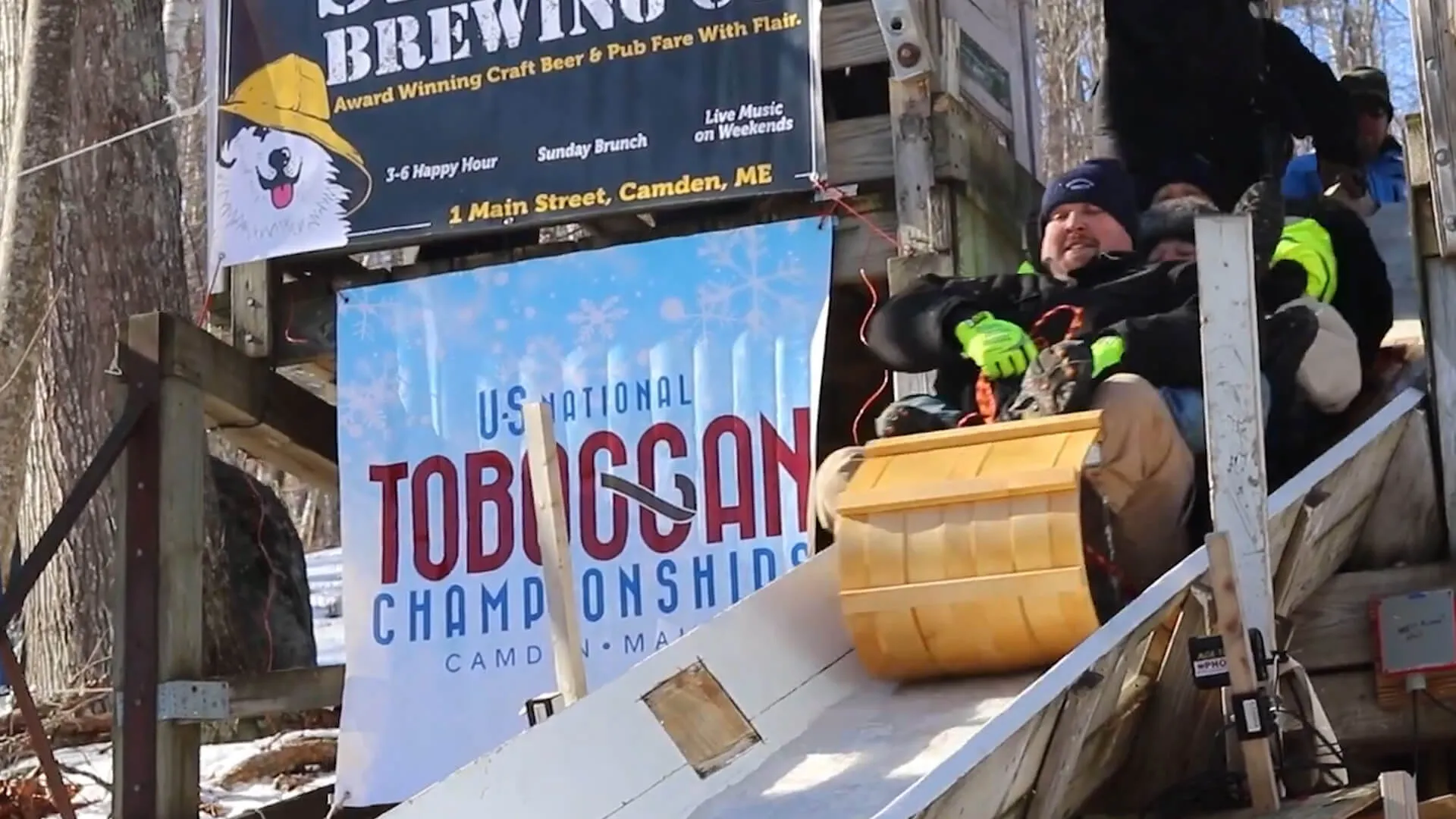 The Timber Cross US National Toboggan Championship