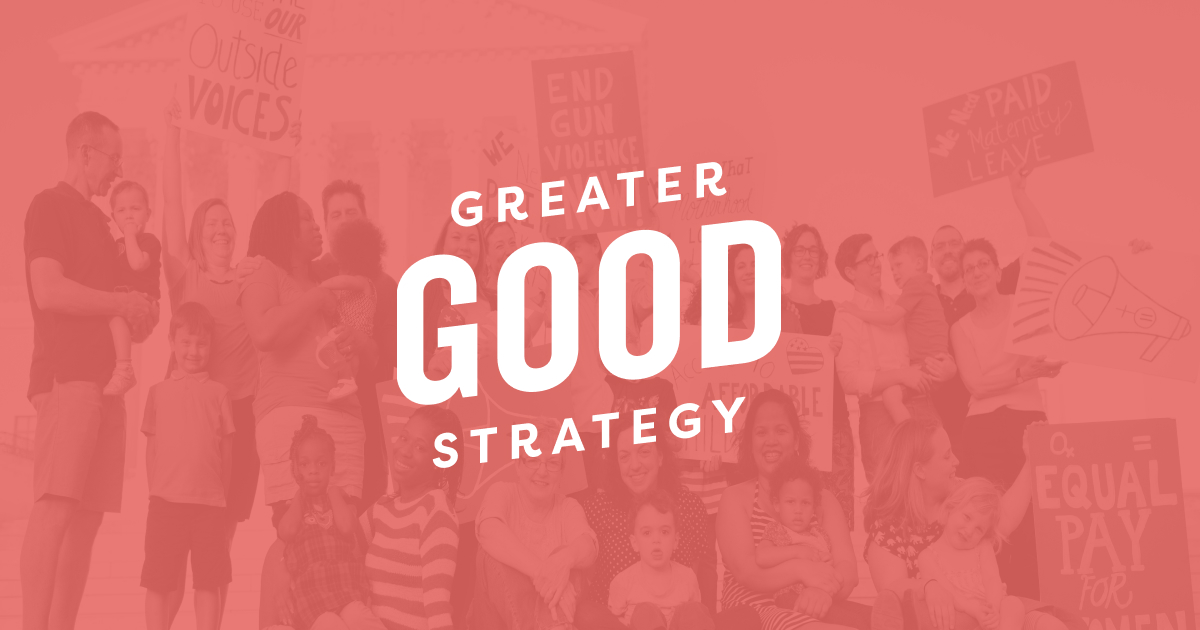 Greater Good Strategy Home