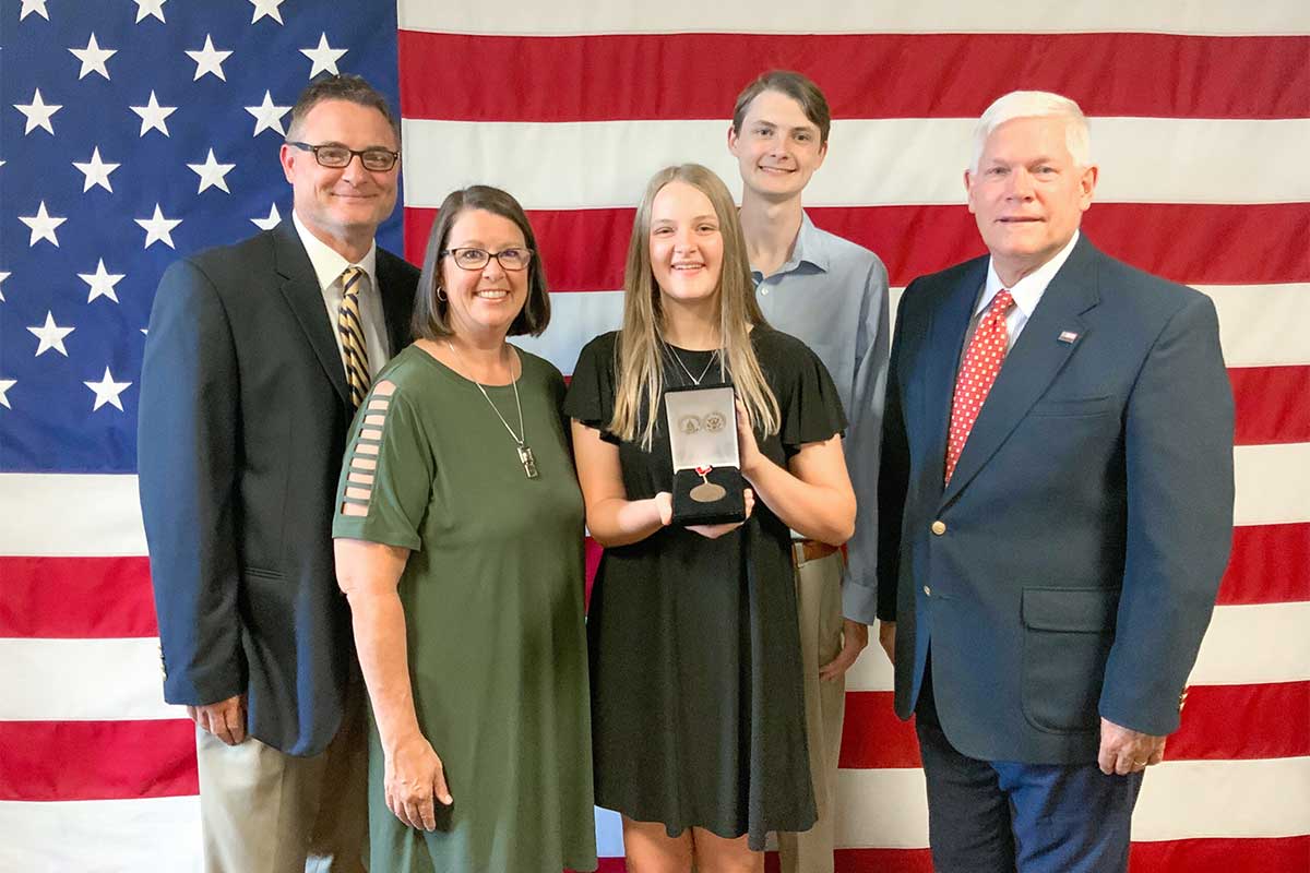 PNN News Midway Senior Receives National Award From U.S. Congress