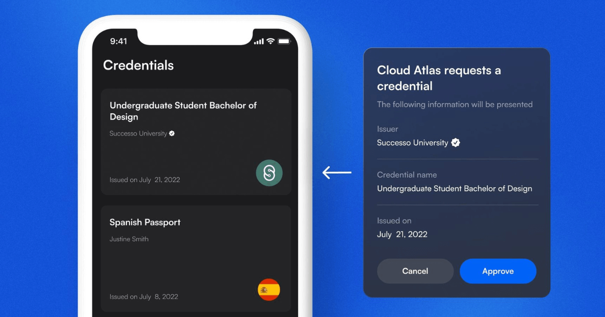 Certificates created using Dock's digital credential platform