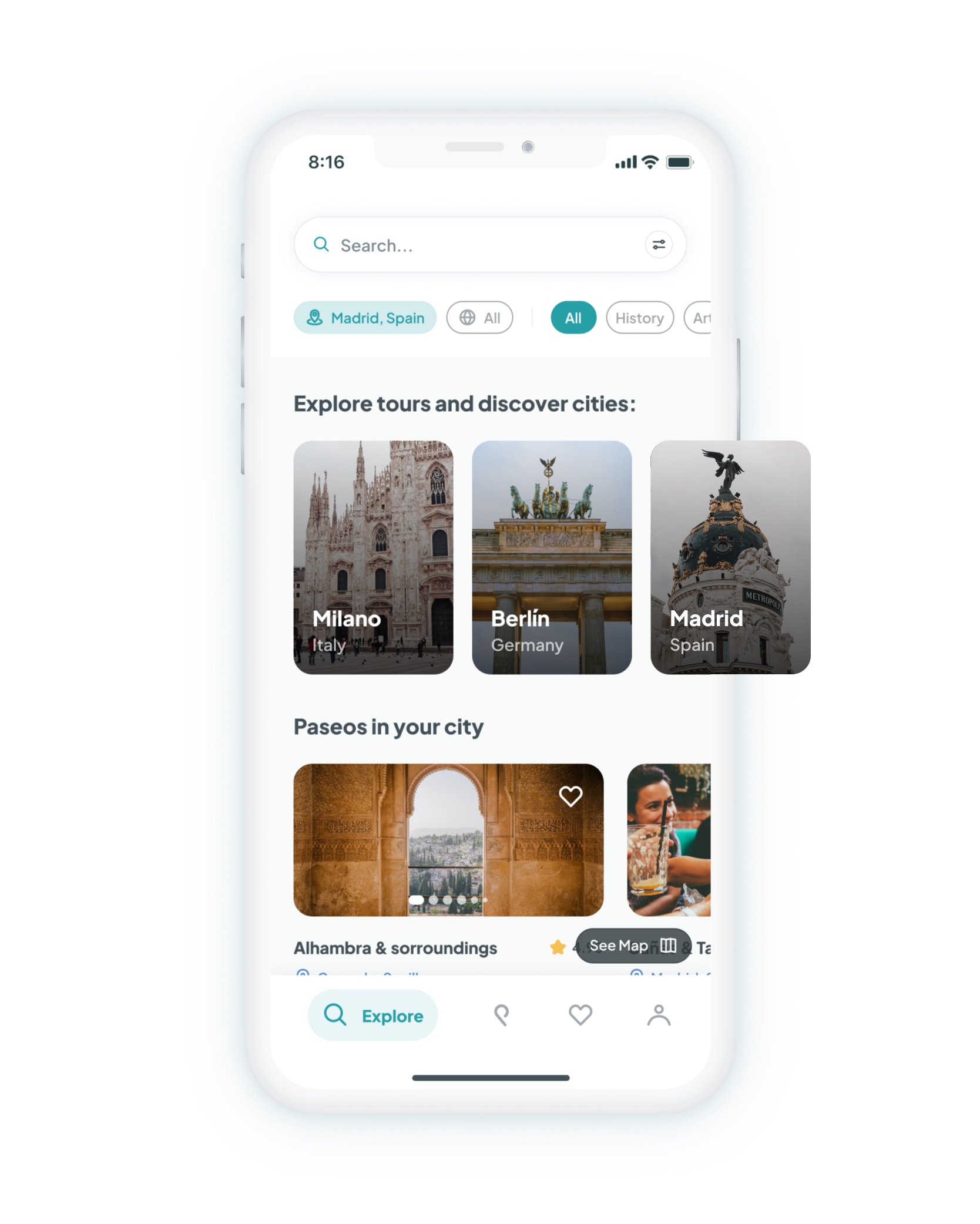 Paseo:Audio Guided Walking Tours | Tourism Marketplace