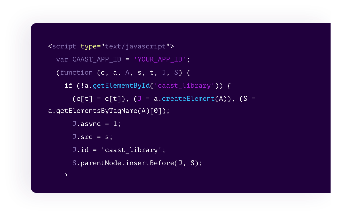caast script