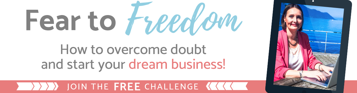 Join the Free Fear to Freedom 5-Day Challenge.