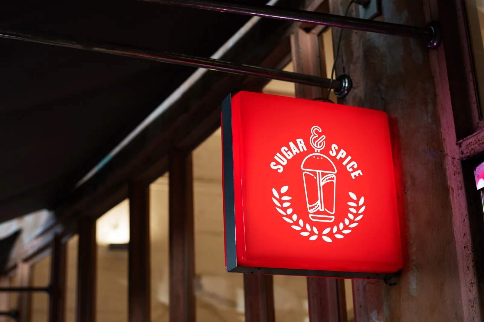 sugar and spice brand identity