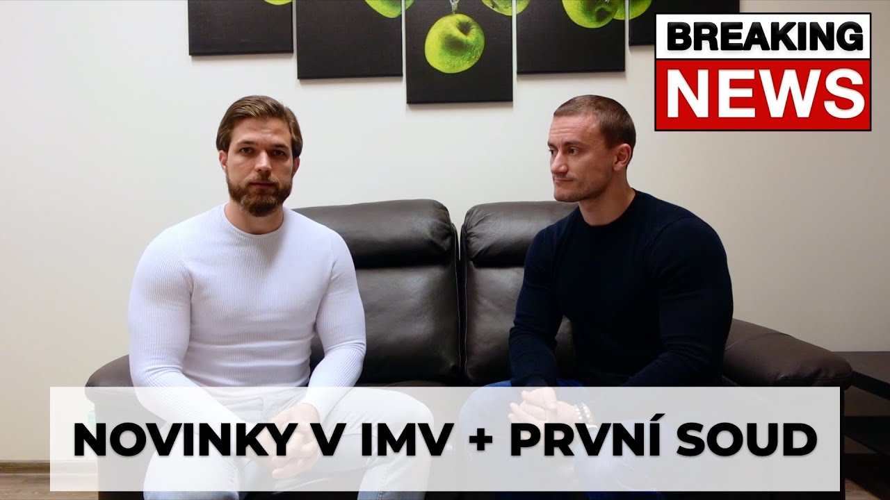 Novinky v IMV + první soud