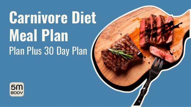 Carnivore Diet Meal Plan Plus 30 Day Plan [Expert Guide For Beginners]