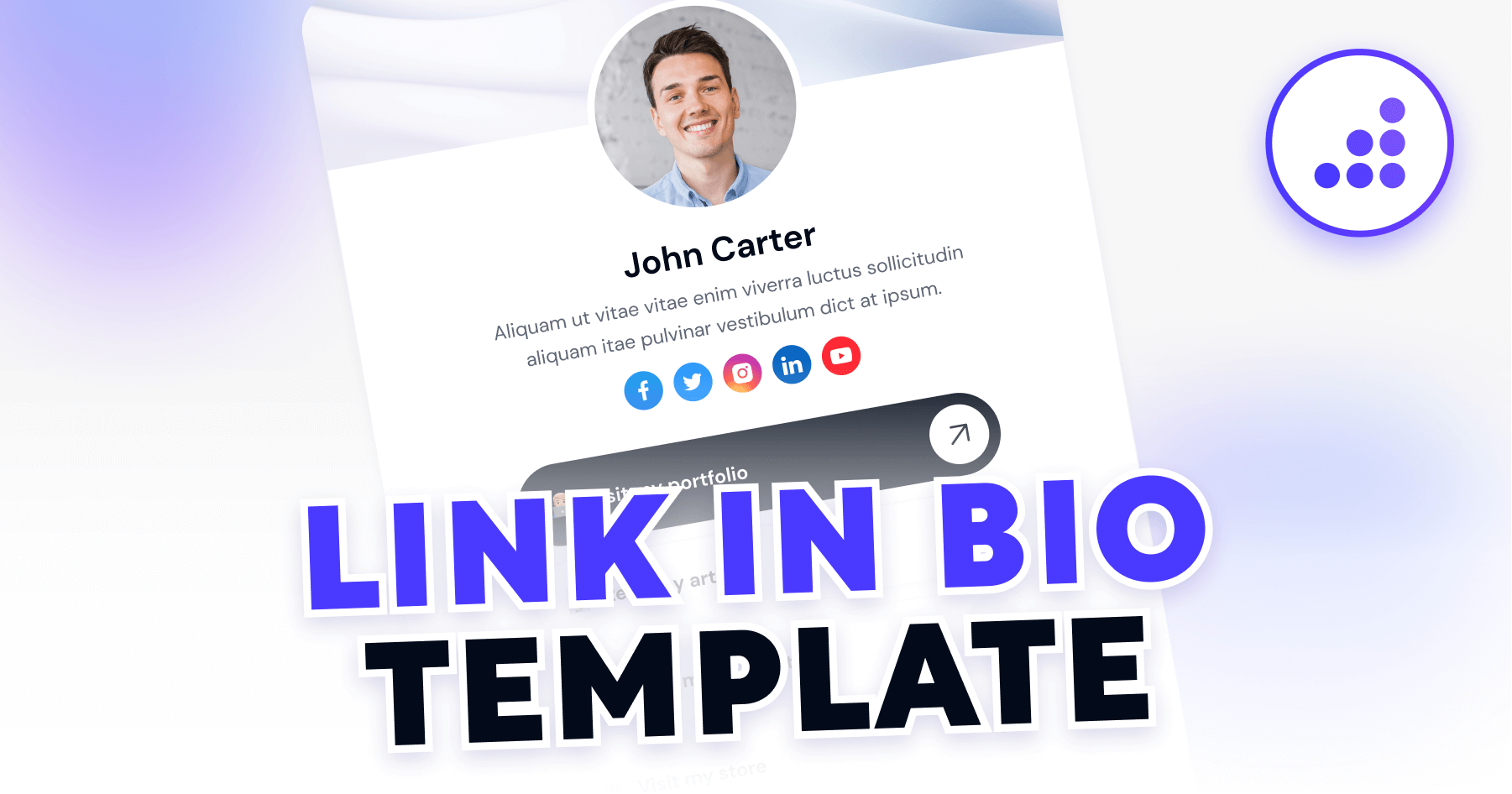 Link in Bio Webflow Cloneable Template - BRIX Templates