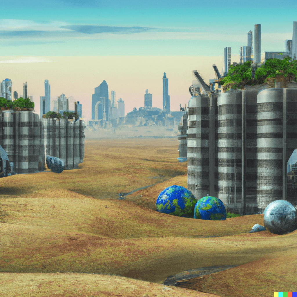 The effects of global warming have visible effects with very negative environmental consequences.