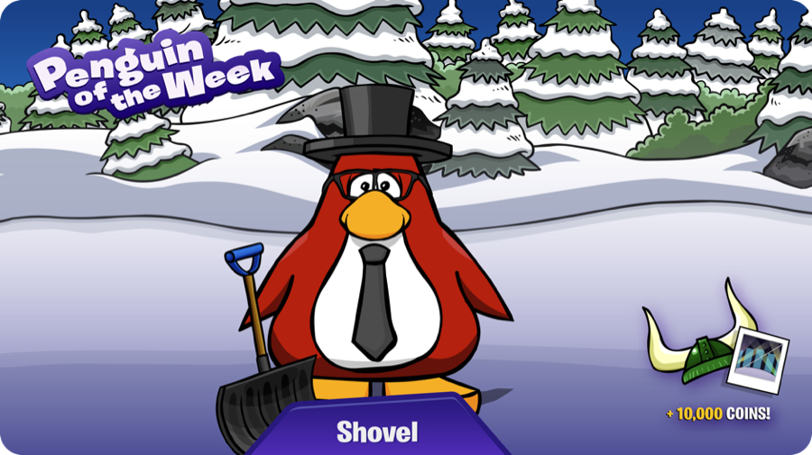 Penguin of the Week 7 Club Penguin Legacy