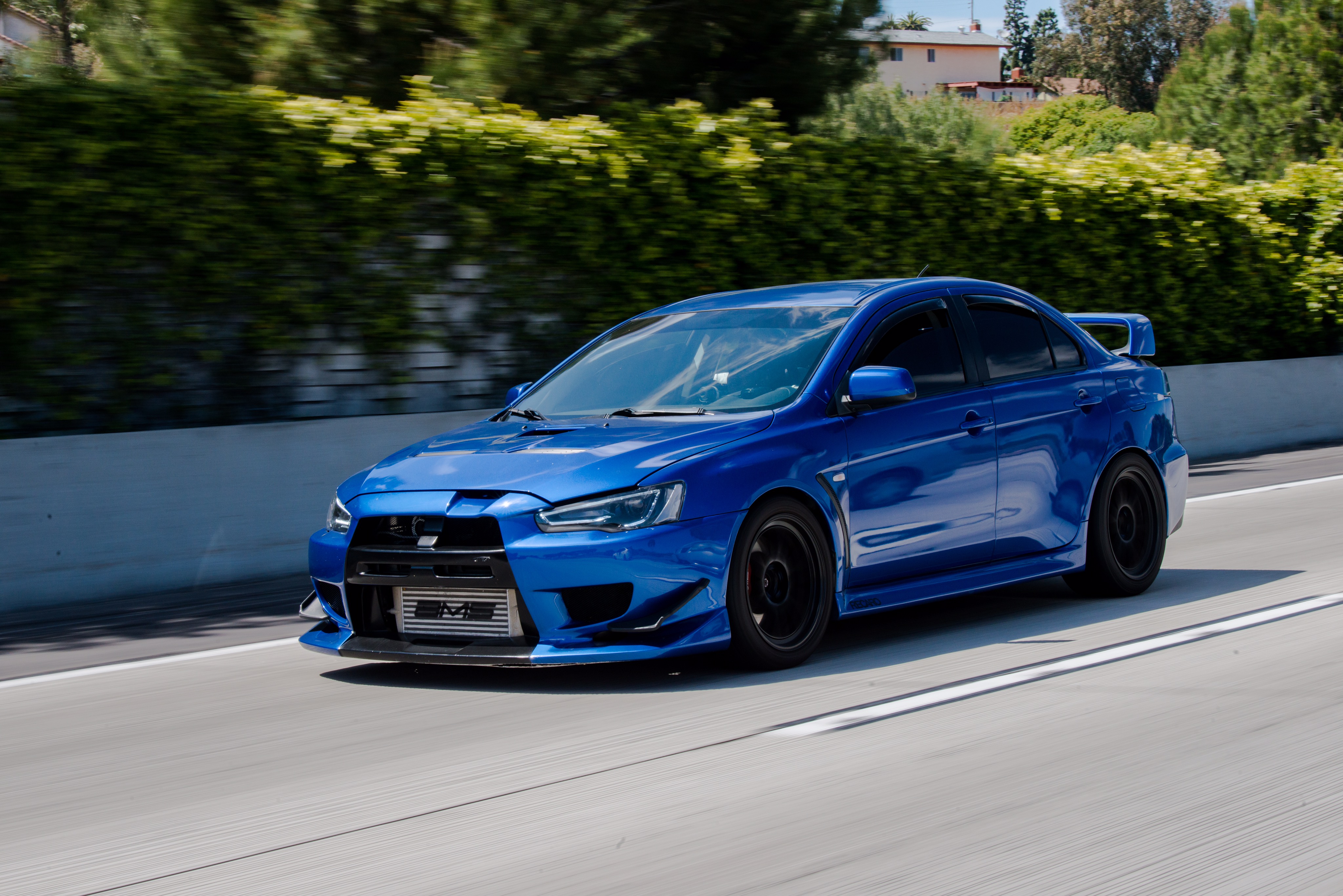 Mitsubishi Evo X Blue
