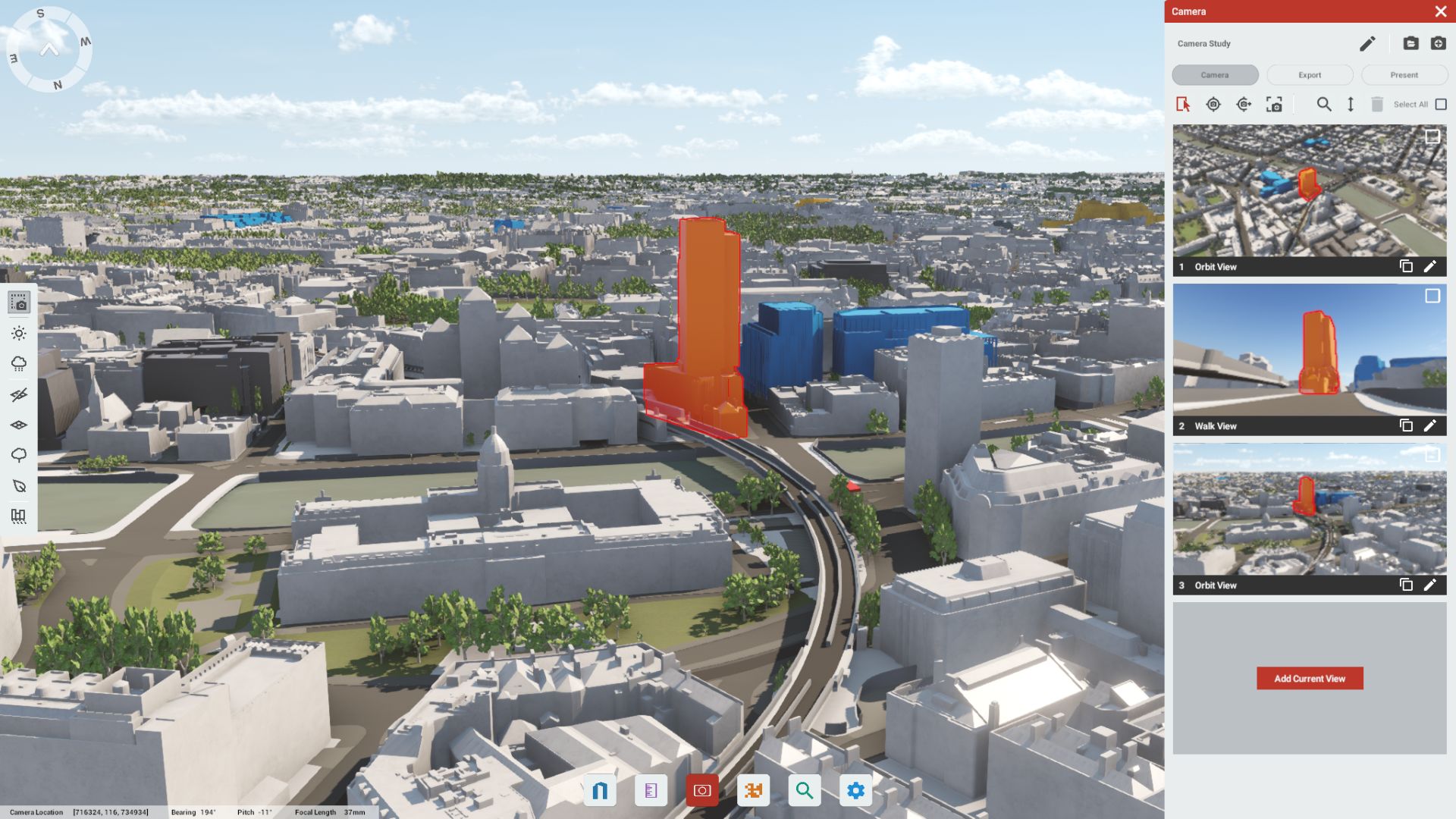 Conduct high-level townscape and visual impact assessments with an accurate 3D model of Dublin.
