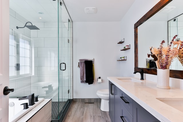 Salle de bain avec éclairage naturel