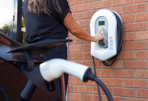 Zappi Electric Vehicle Home Charging Systems – Charge from Solar Only, or Fast Charge