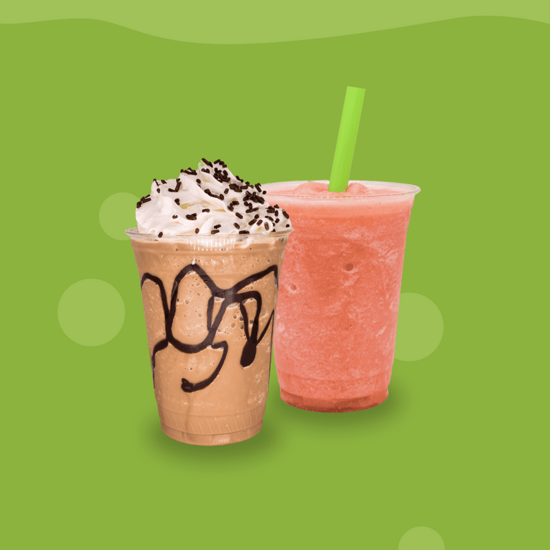 Quench It! Our soda and snack menu has something for everyone!