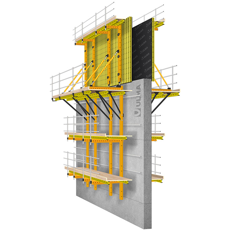 ULMA Climbing Formwork (BMK) Configurable, versatile, robust and