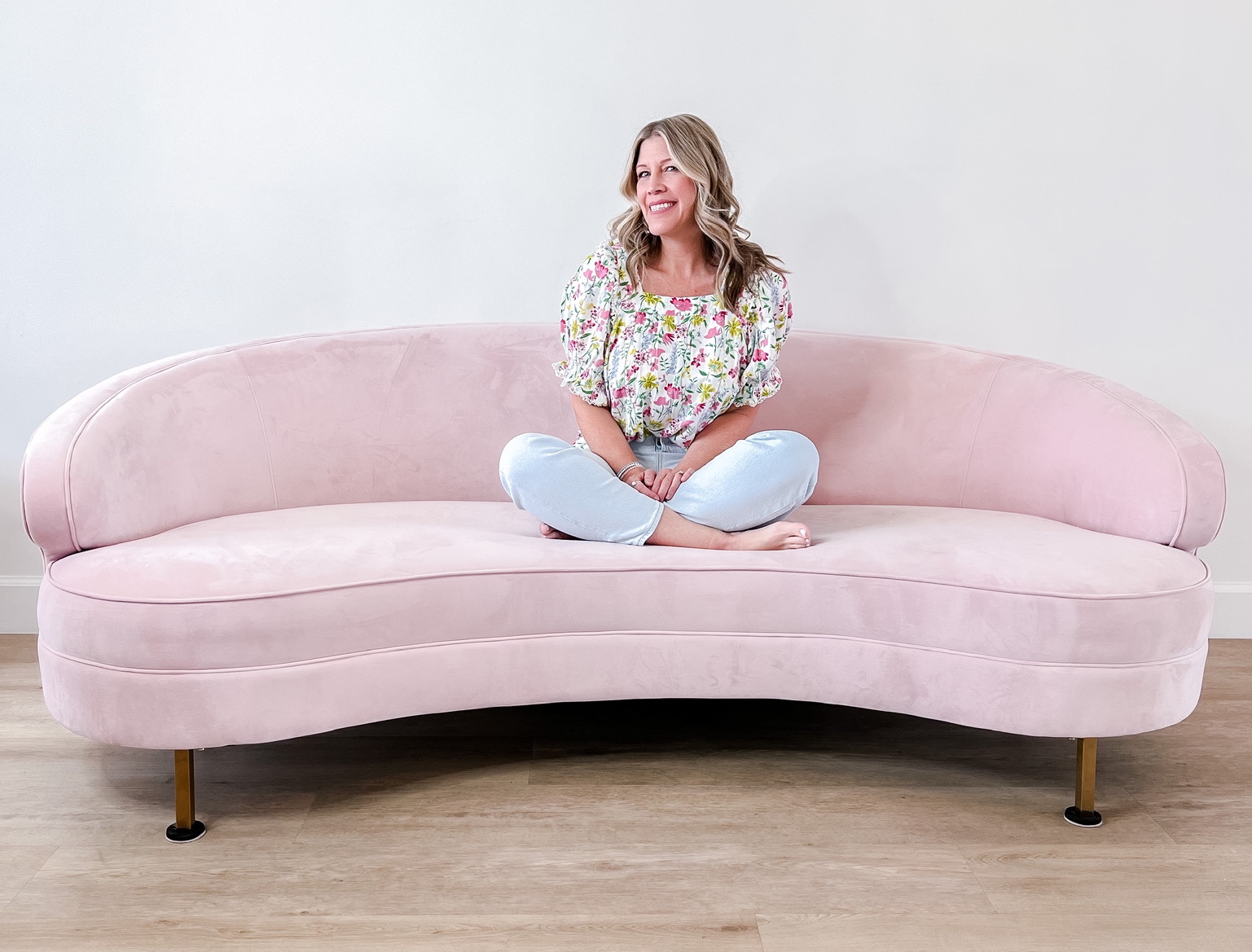 Roxanne Kennedy Granata Sitting on a couch