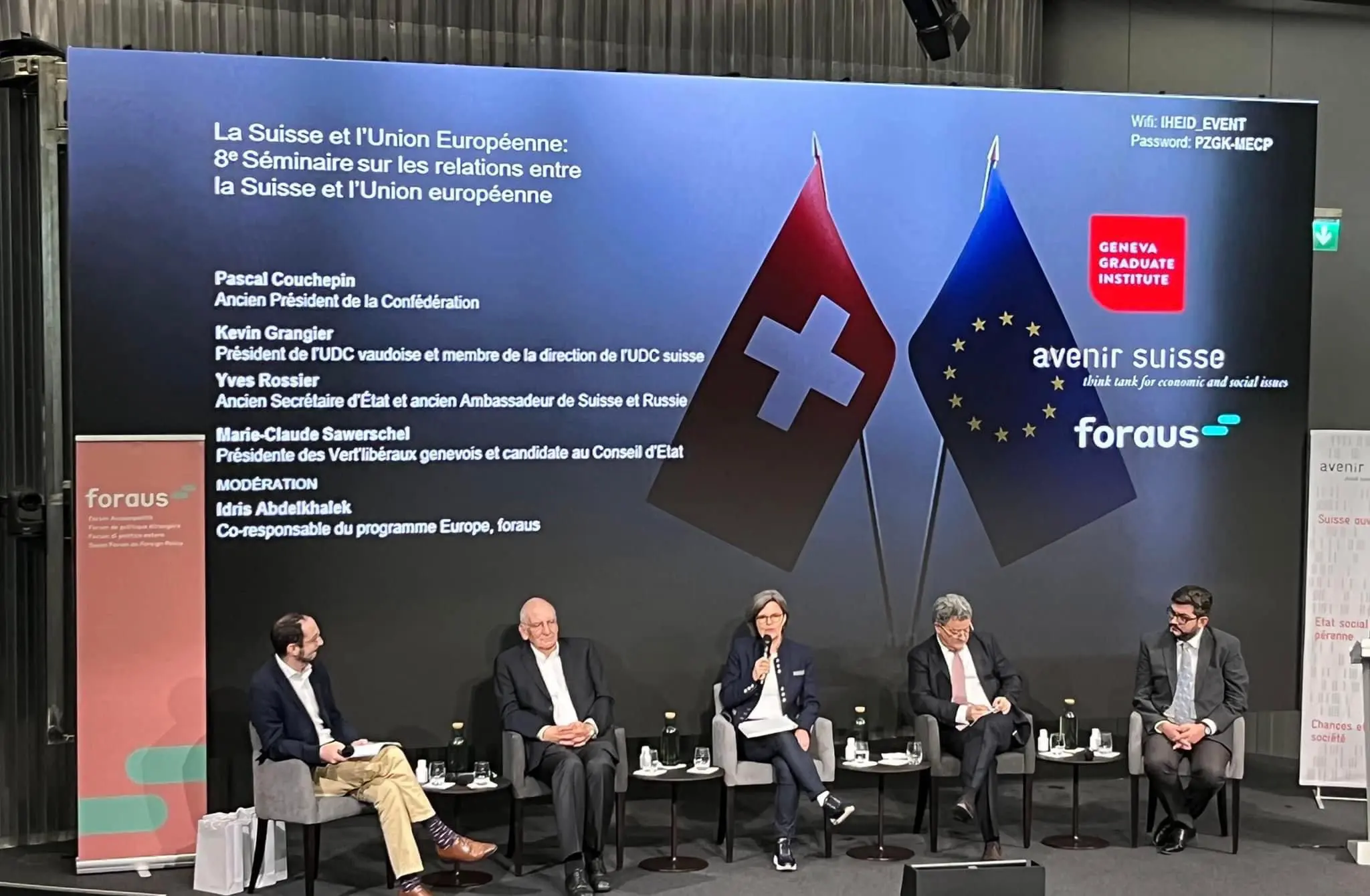 Intervention dans le cadre européen