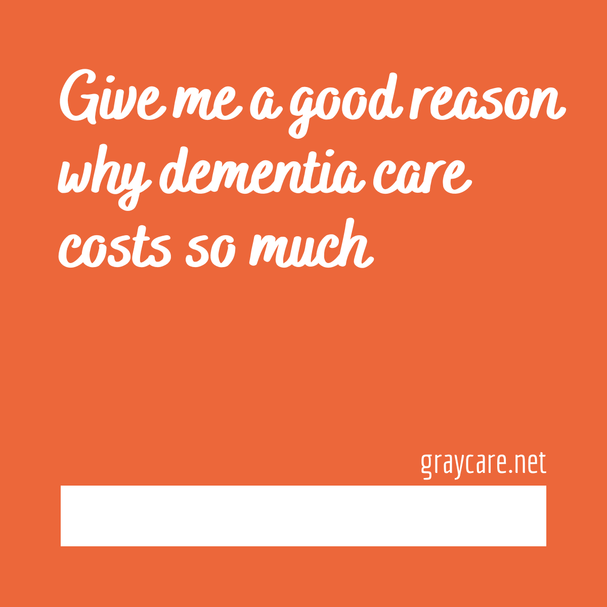 Why Dementia Care Costs So Crazy High!? | Graycare