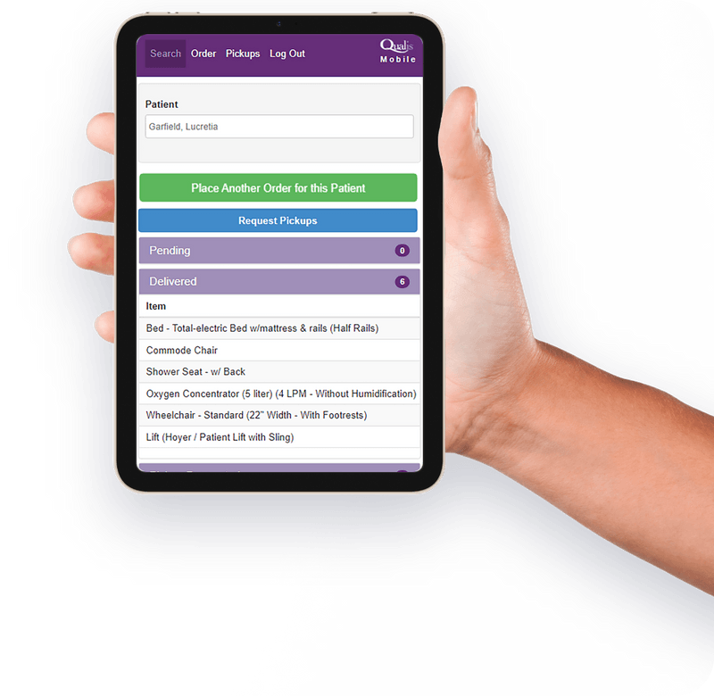 DME Management Software | Best DME Tracker Software | Qualis