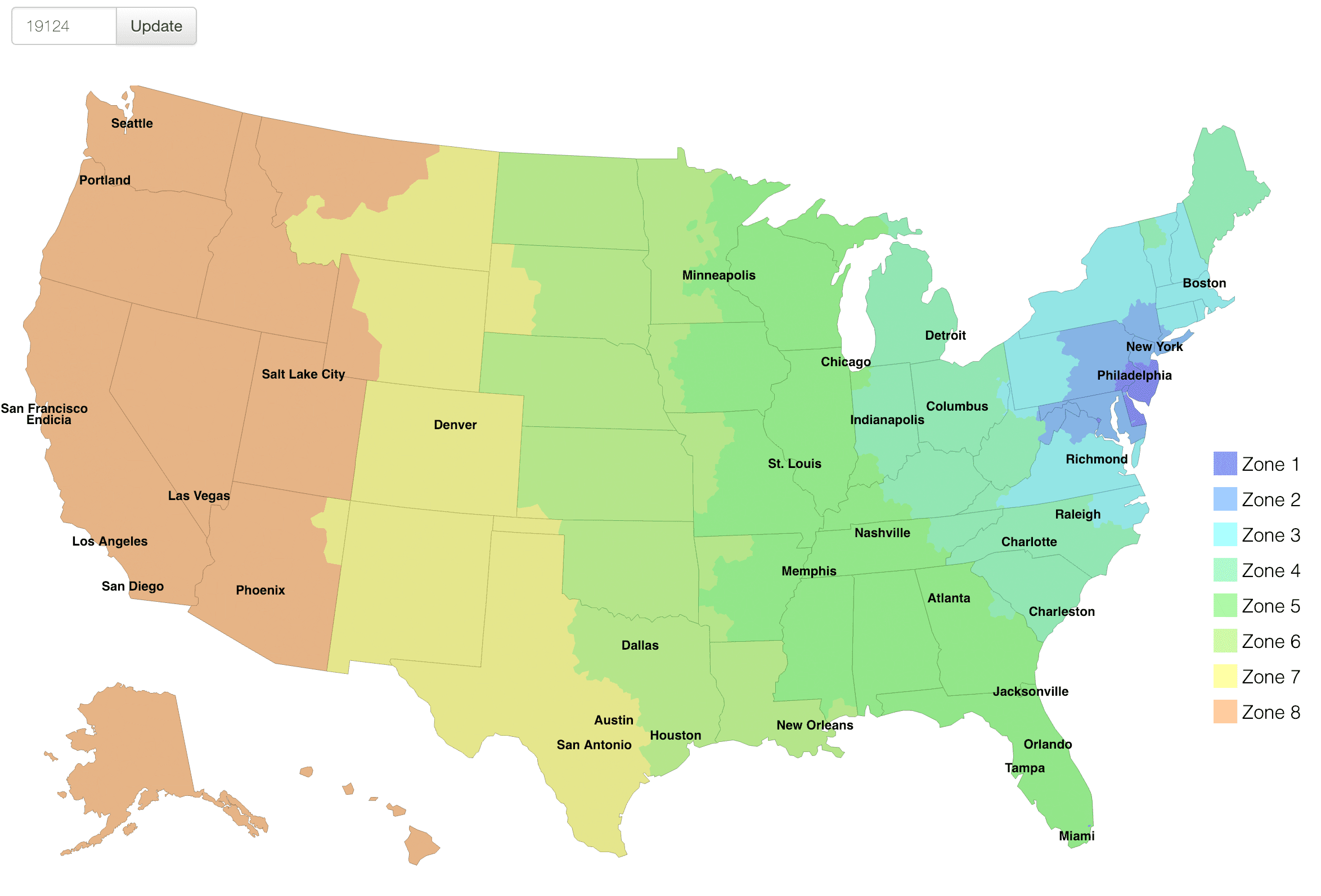 Understanding Shipping Zones An Introduction To US Shipping Zones 
