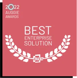 Best Enterprise Solution award logo