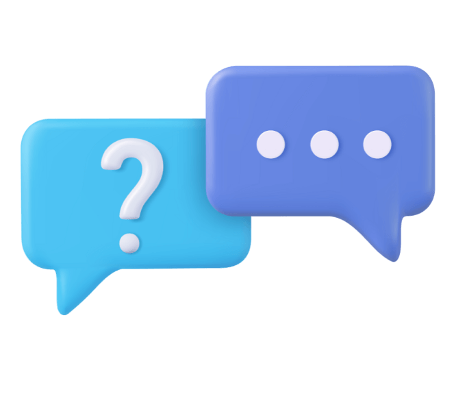 3D image of Questions and answers