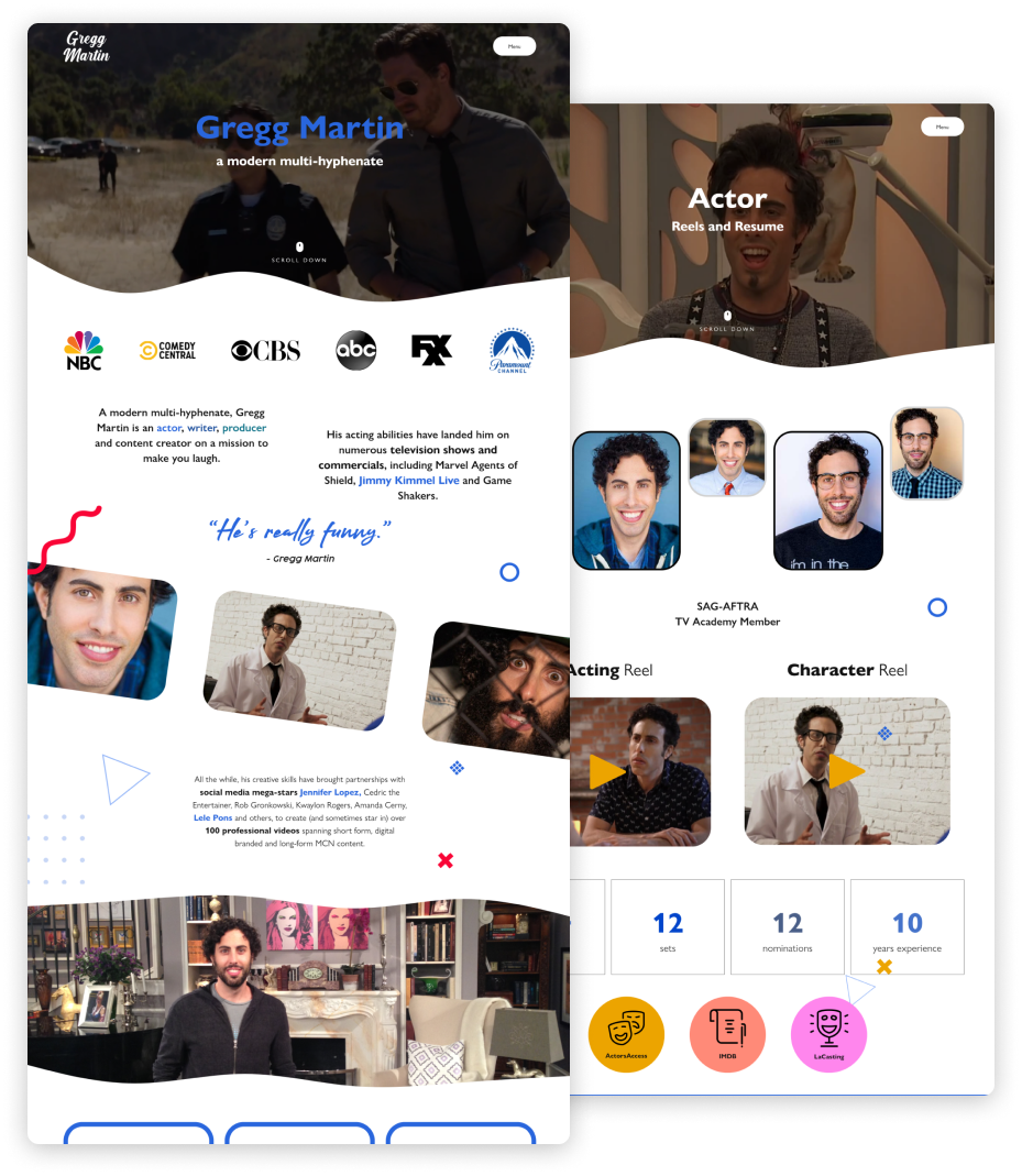Gregg Martin is a Comedy Central actor, writer, producer & content creator — preview